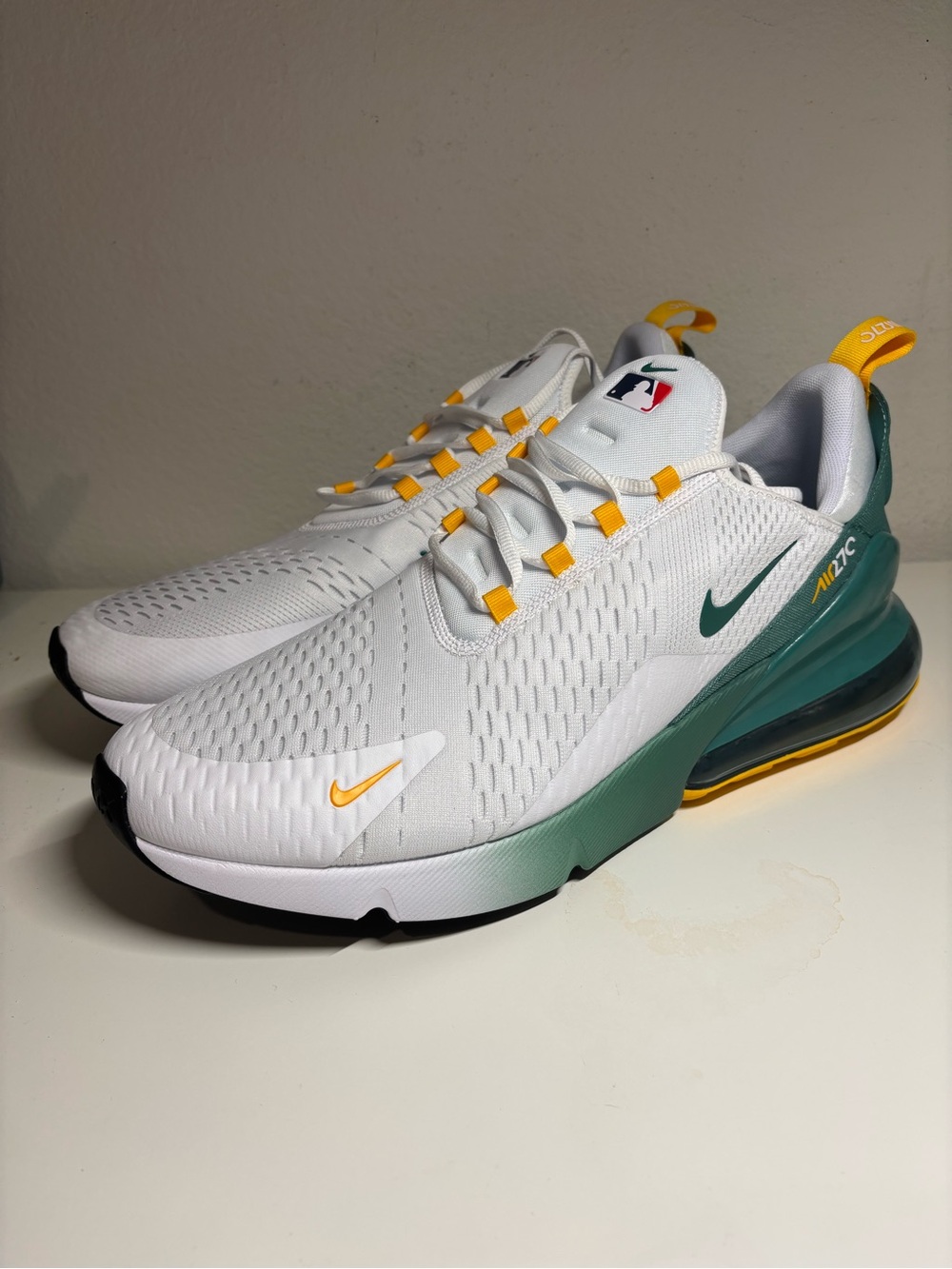 NEW NIKE Air Max 270 MLB City Connect Pack Boston Red Sox Men’s Size 14